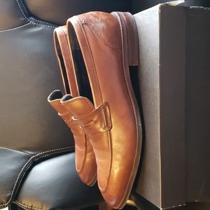 Cole Haan Penny Loafers, Mens Size 11.5, Cognac